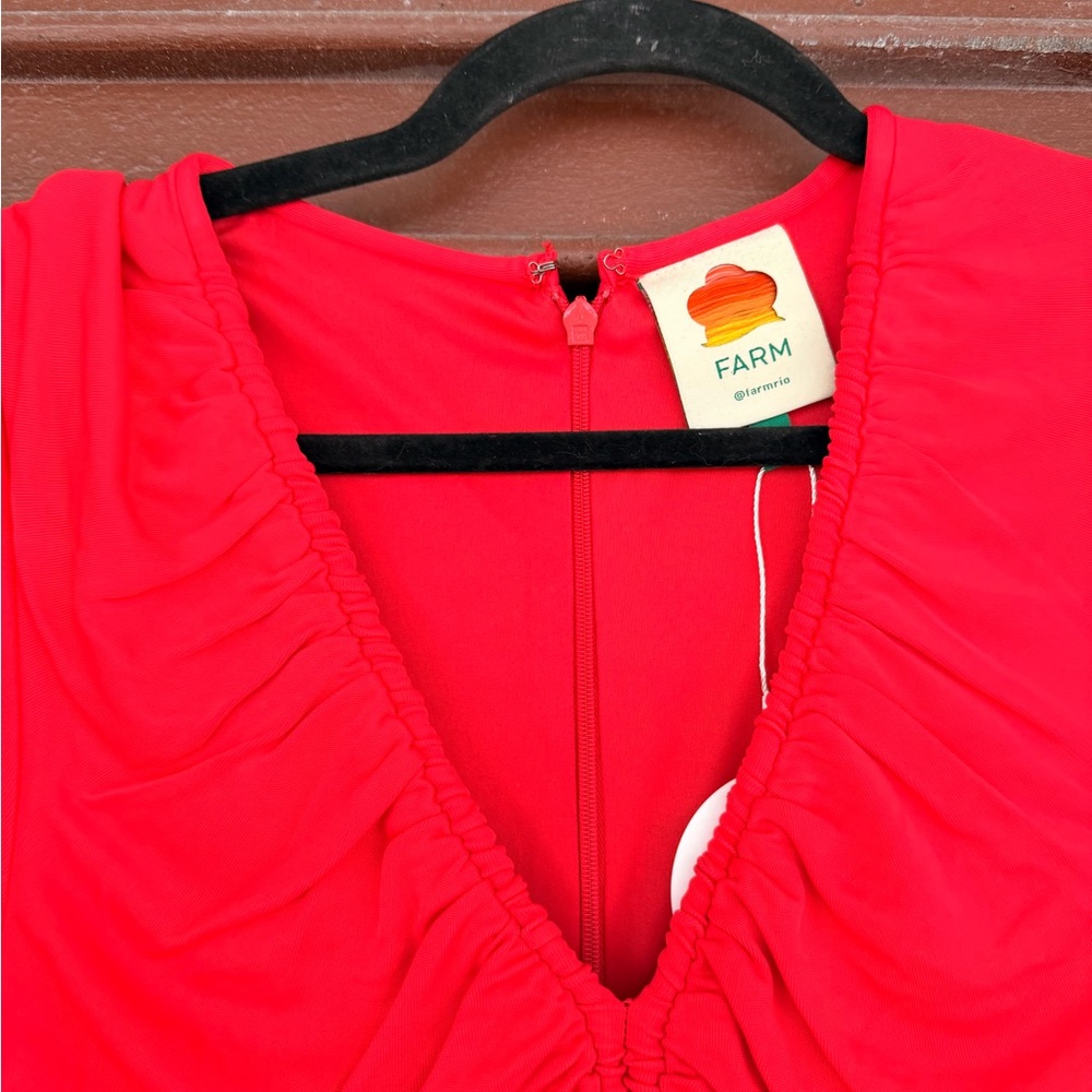 FARM RIO RED DRESS - Picture 3 of 6